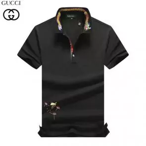 gucci hommes unisex gucci polo t-shirt dragon black